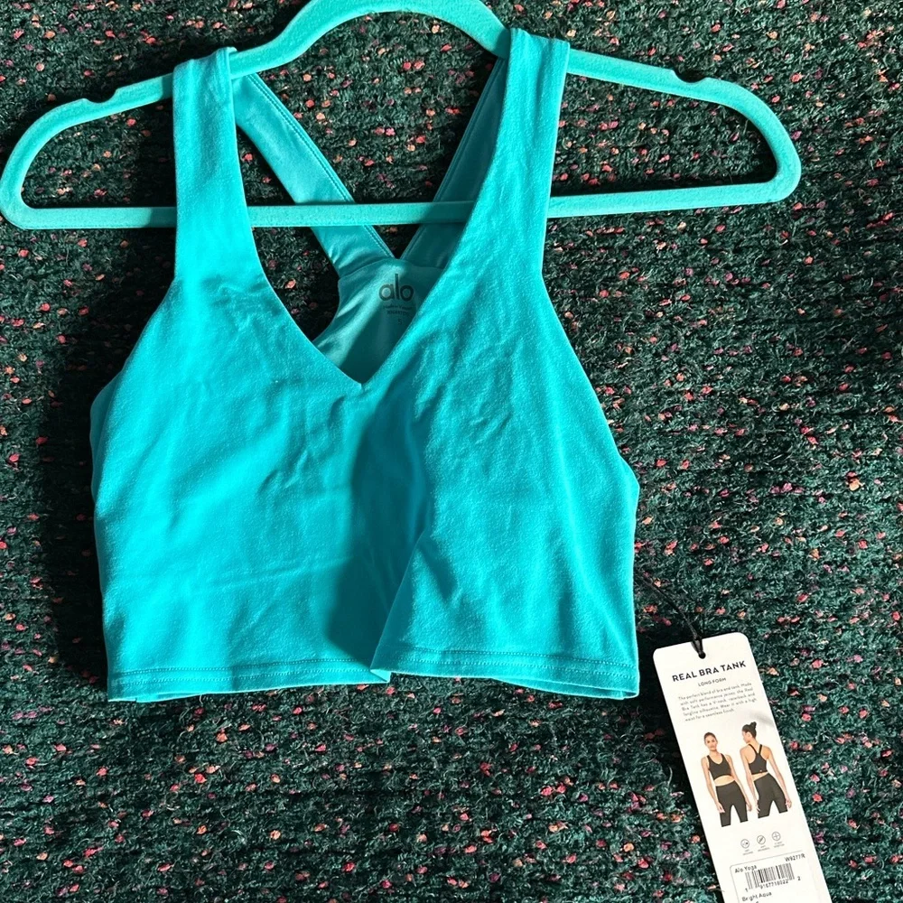 RARE ALO NWT REAL BRA TANK—S